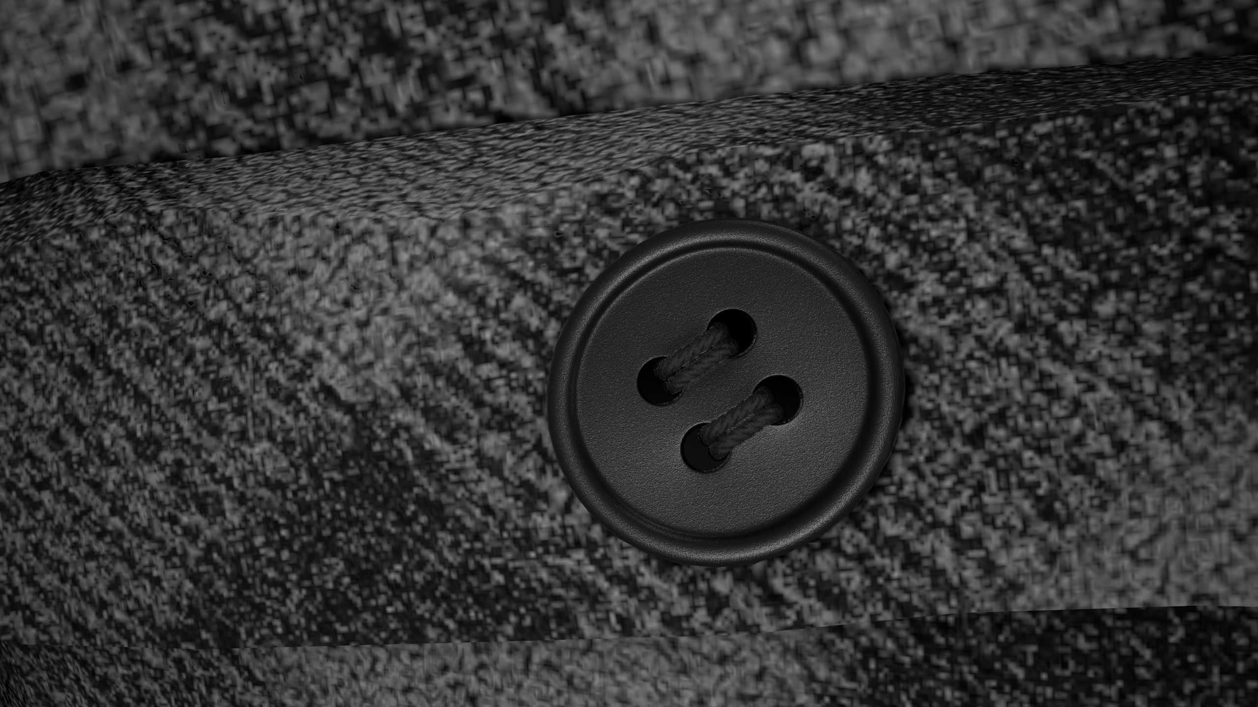 Gray Flannel Shirt Low-poly 3D model_6