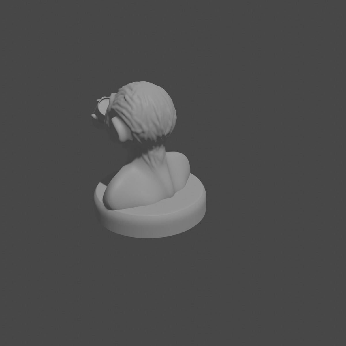 the three monkeys 3D print model_58