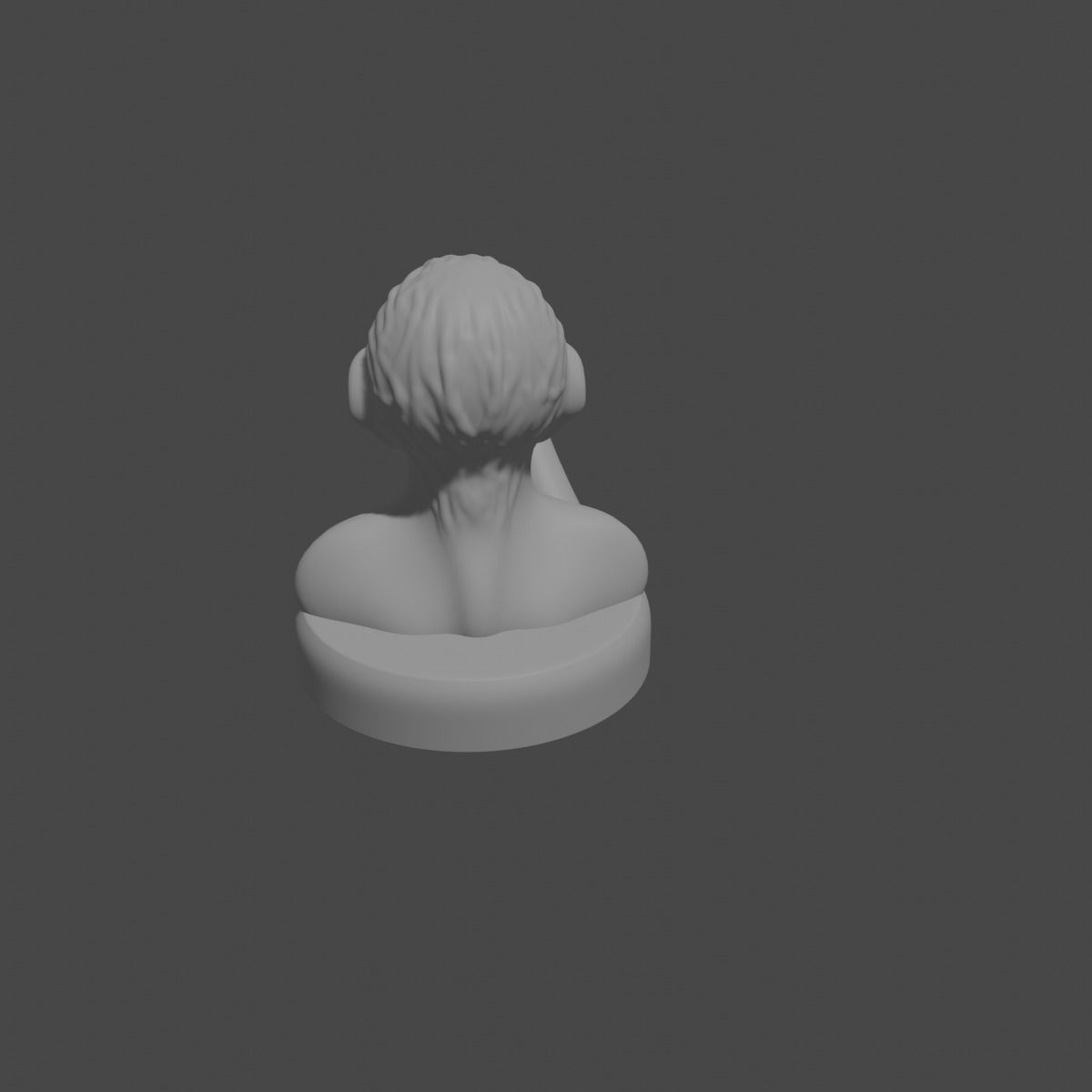 the three monkeys 3D print model_63