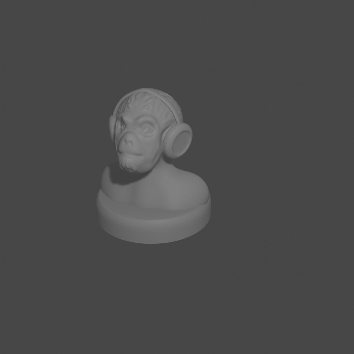 the three monkeys 3D print model_8