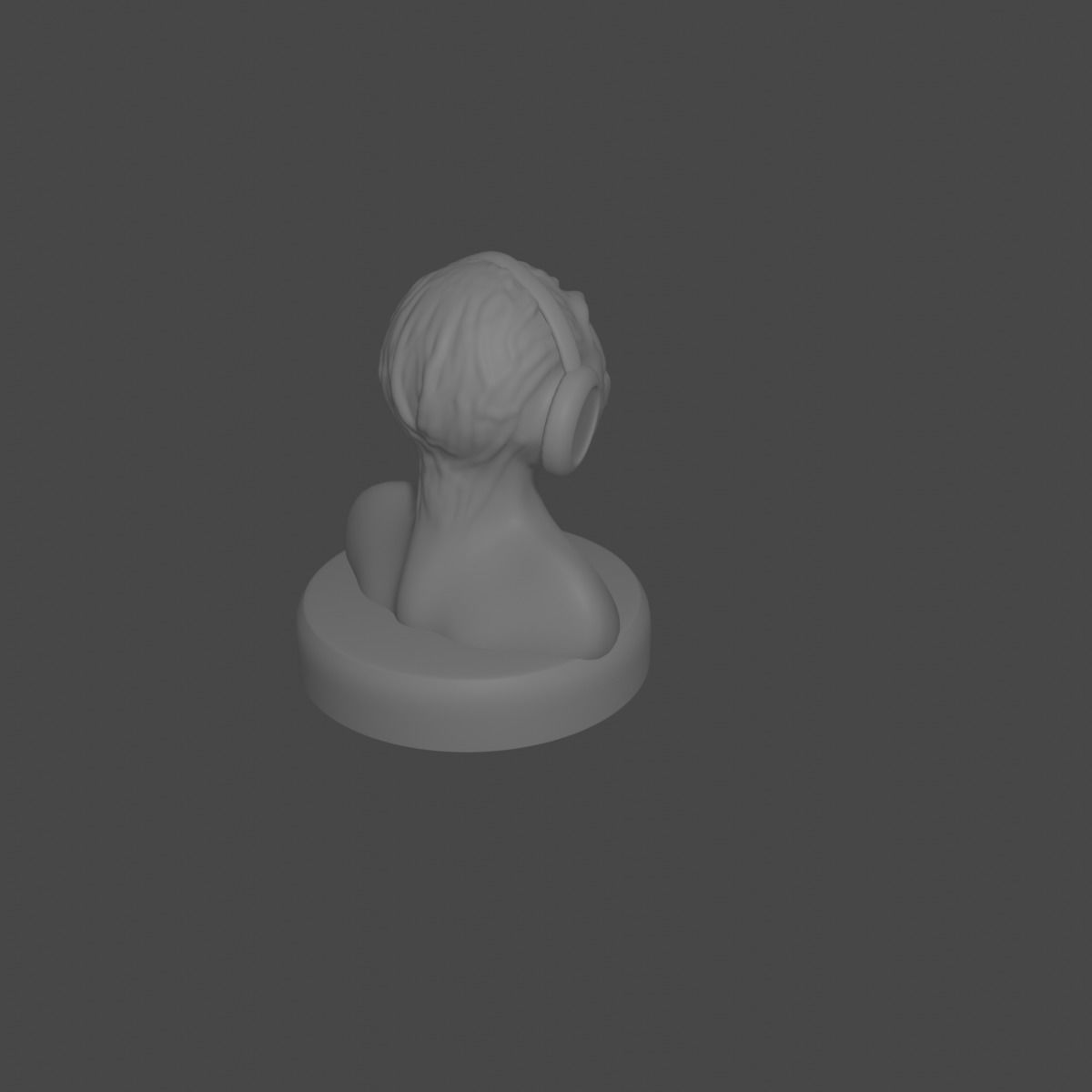 the three monkeys 3D print model_27