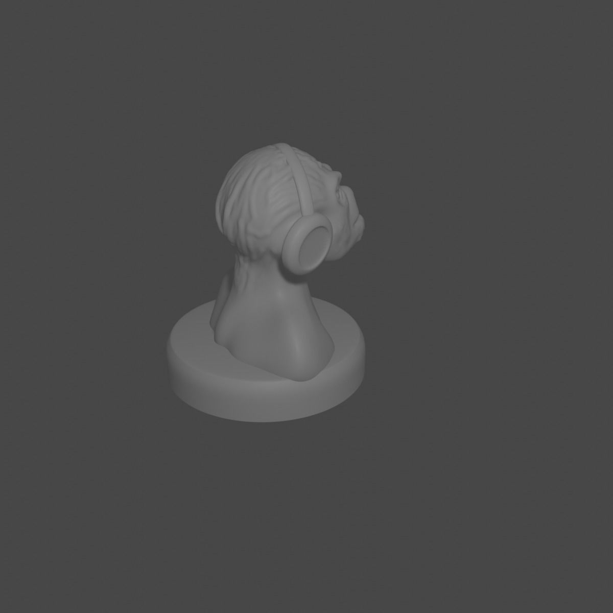 the three monkeys 3D print model_29