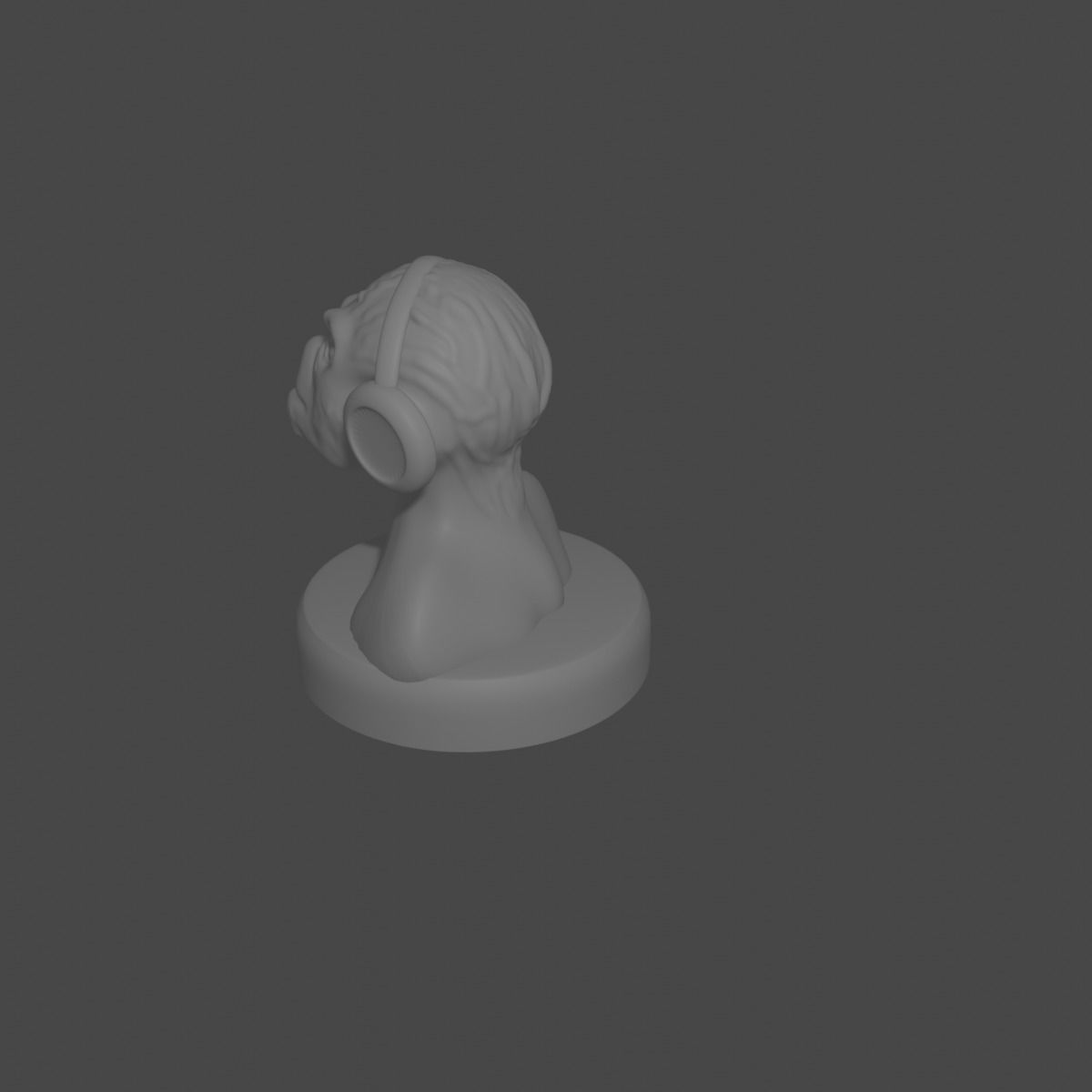 the three monkeys 3D print model_14