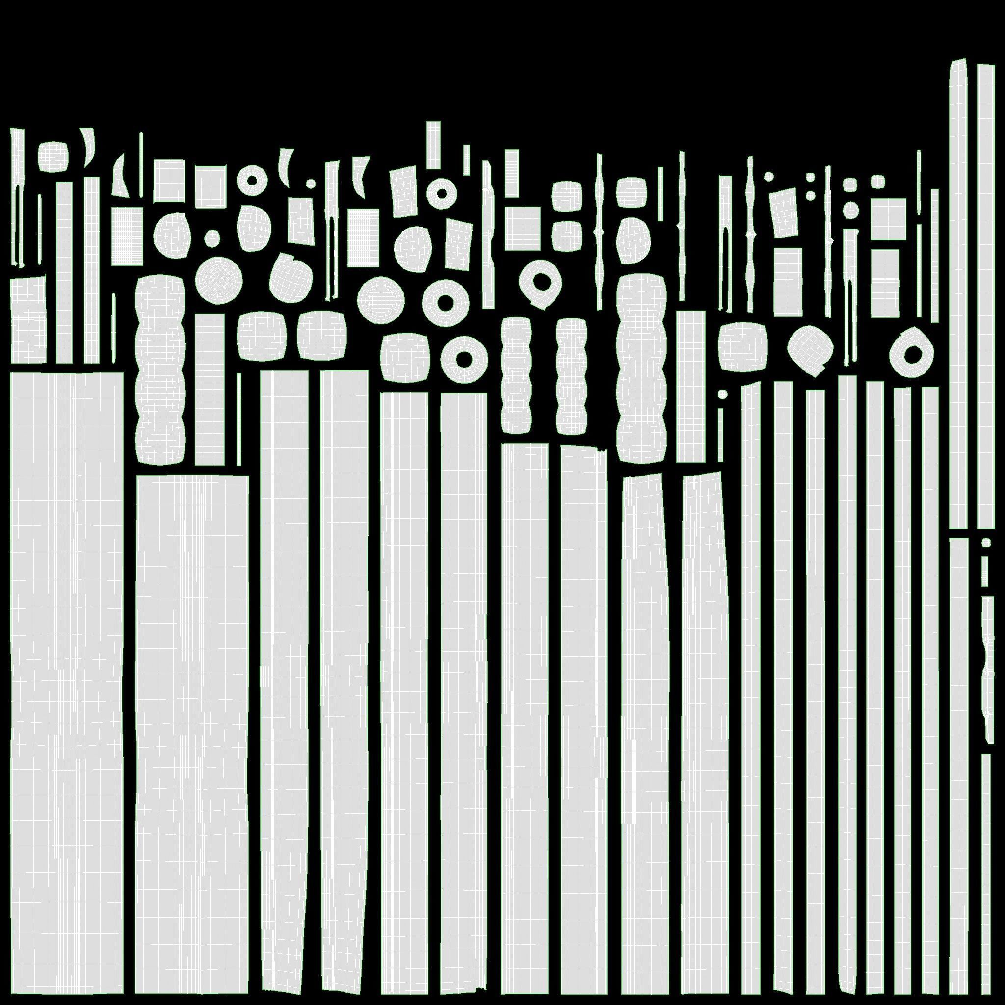 Female purse with banknotes 3D model_20