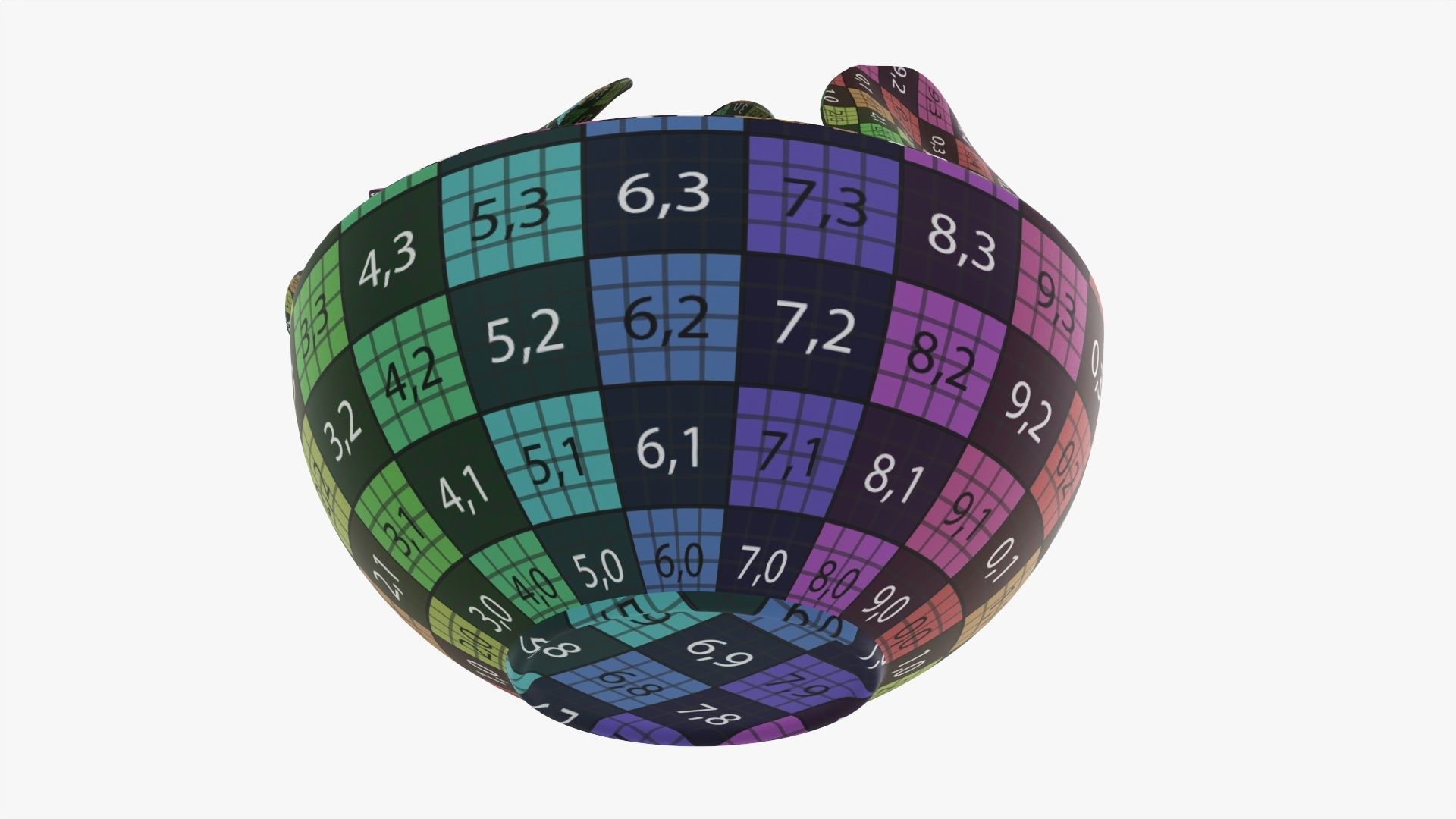 Potato chips in a bowl 02 3D model_14