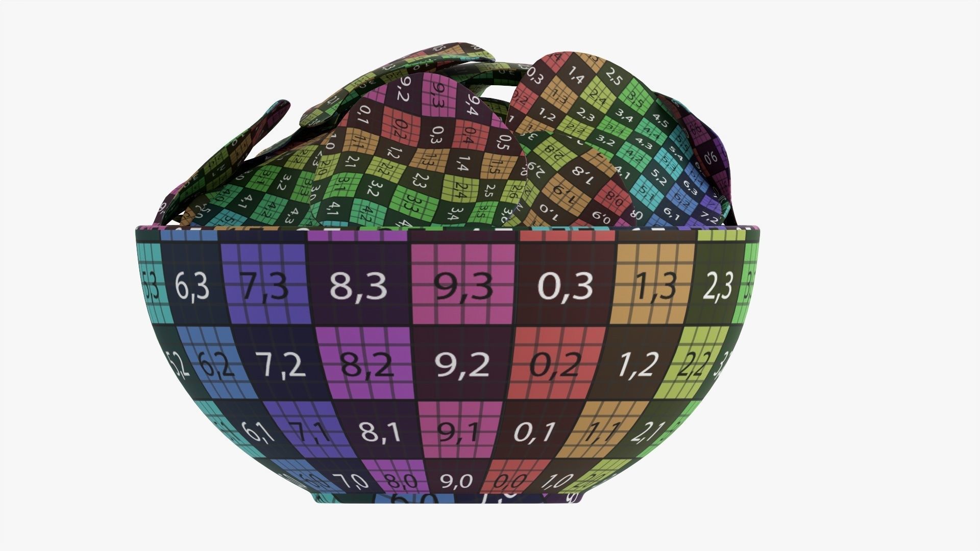 Potato chips in a bowl 02 3D model_15