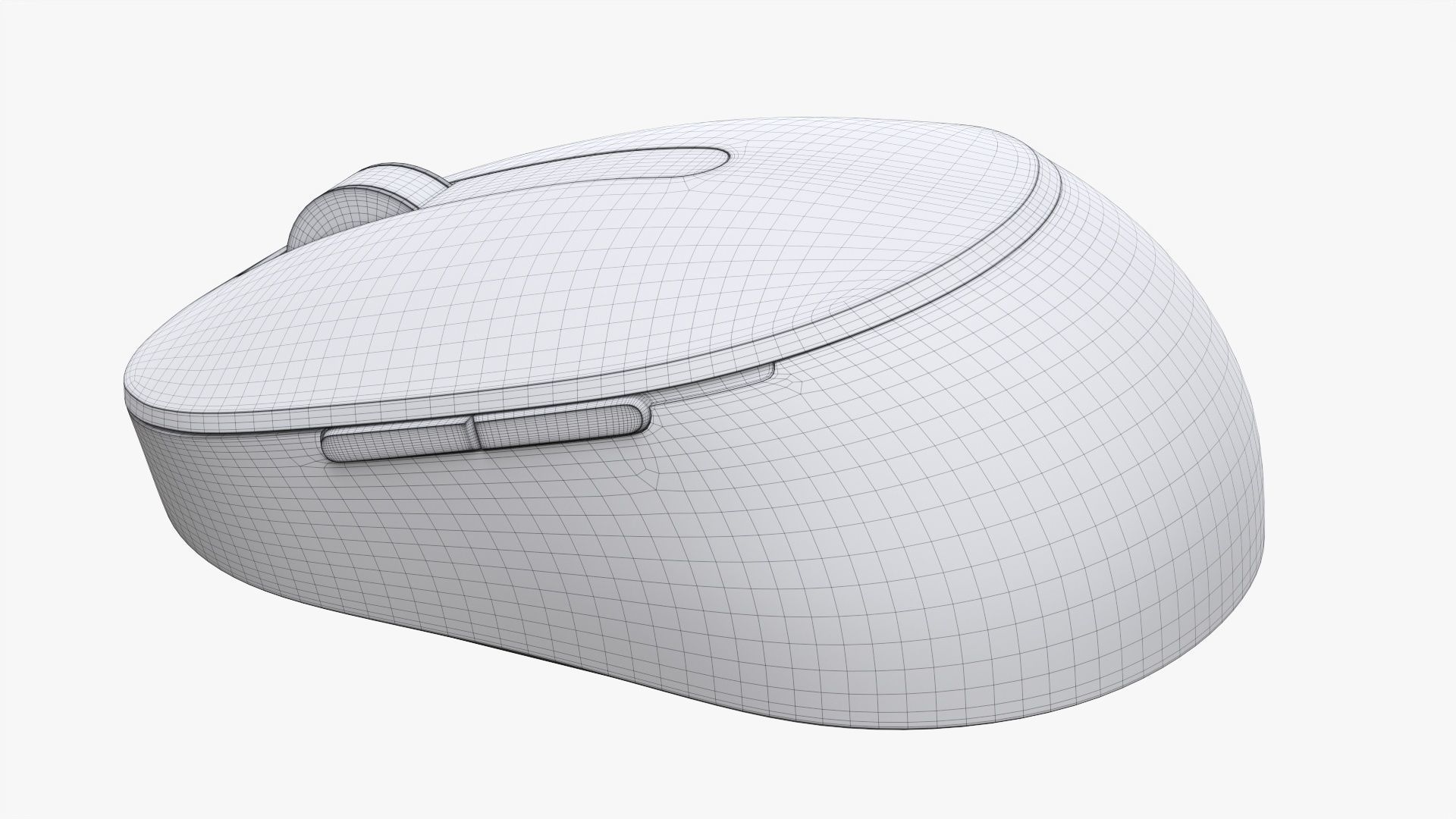 Wireless rechargeable mouse 3D model_7
