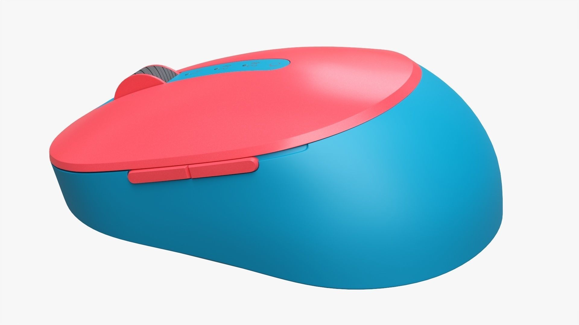Wireless rechargeable mouse 3D model_1
