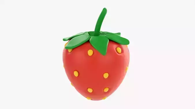 Strawberry stylized