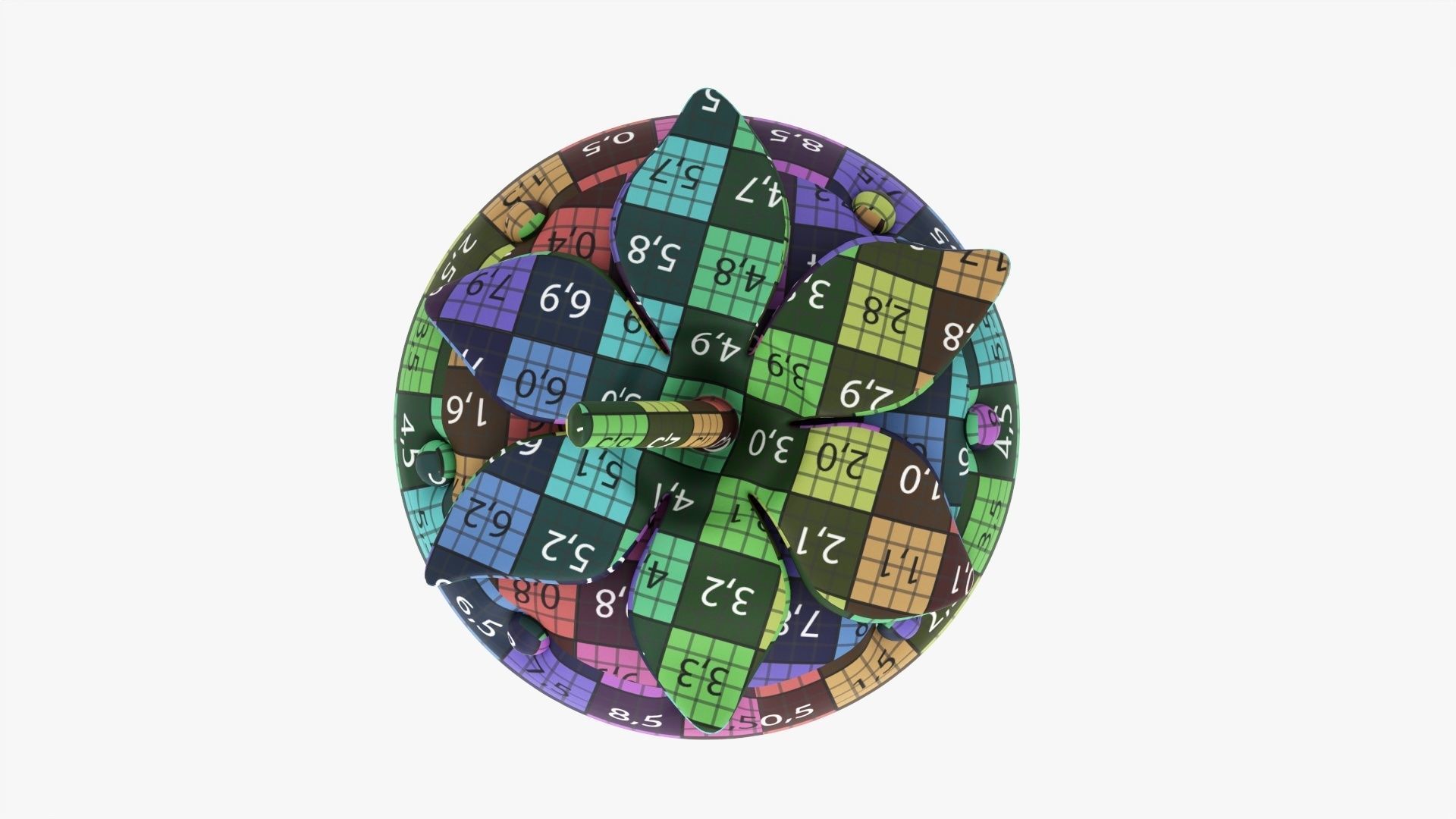 Strawberry stylized 3D model_17