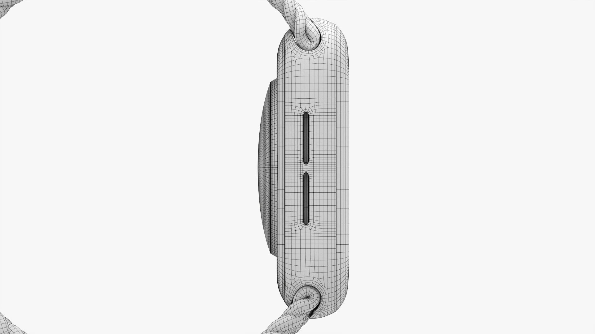 Apple Watch Series 6 braided solo loop blue 3D model_18