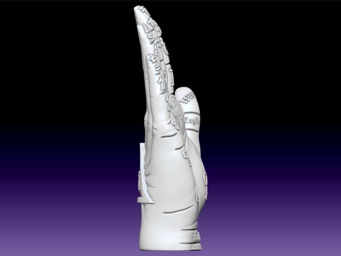 Palm Reading Hand 3D print model_10