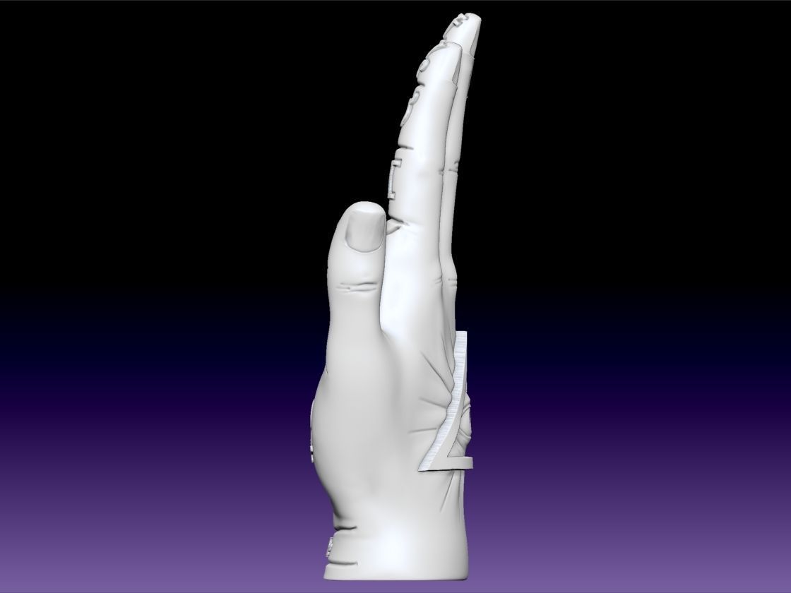 Palm Reading Hand 3D print model_7