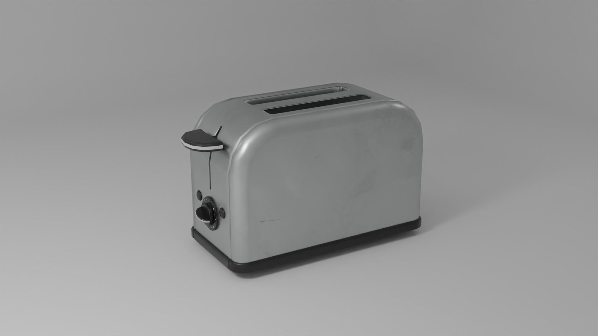 Toaster Low-poly 3D model_2
