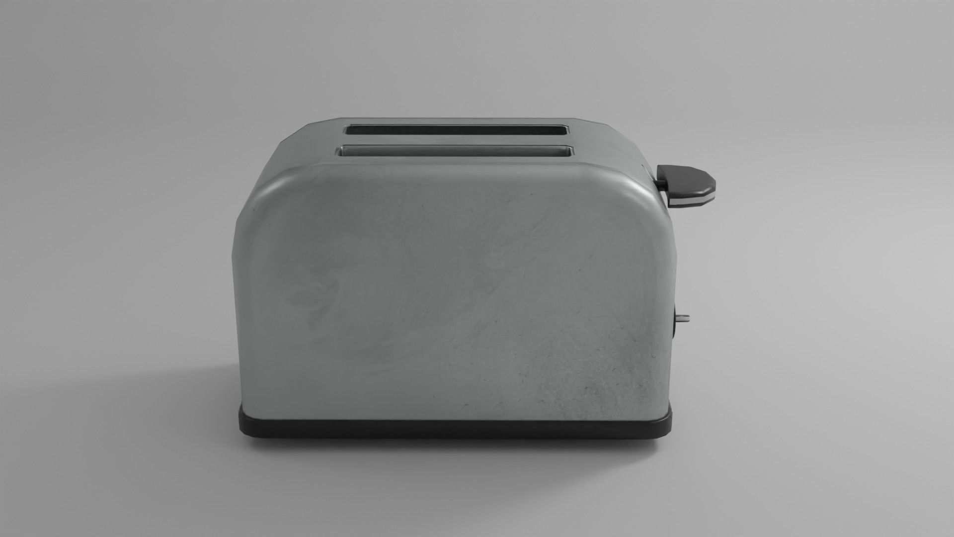 Toaster Low-poly 3D model_4