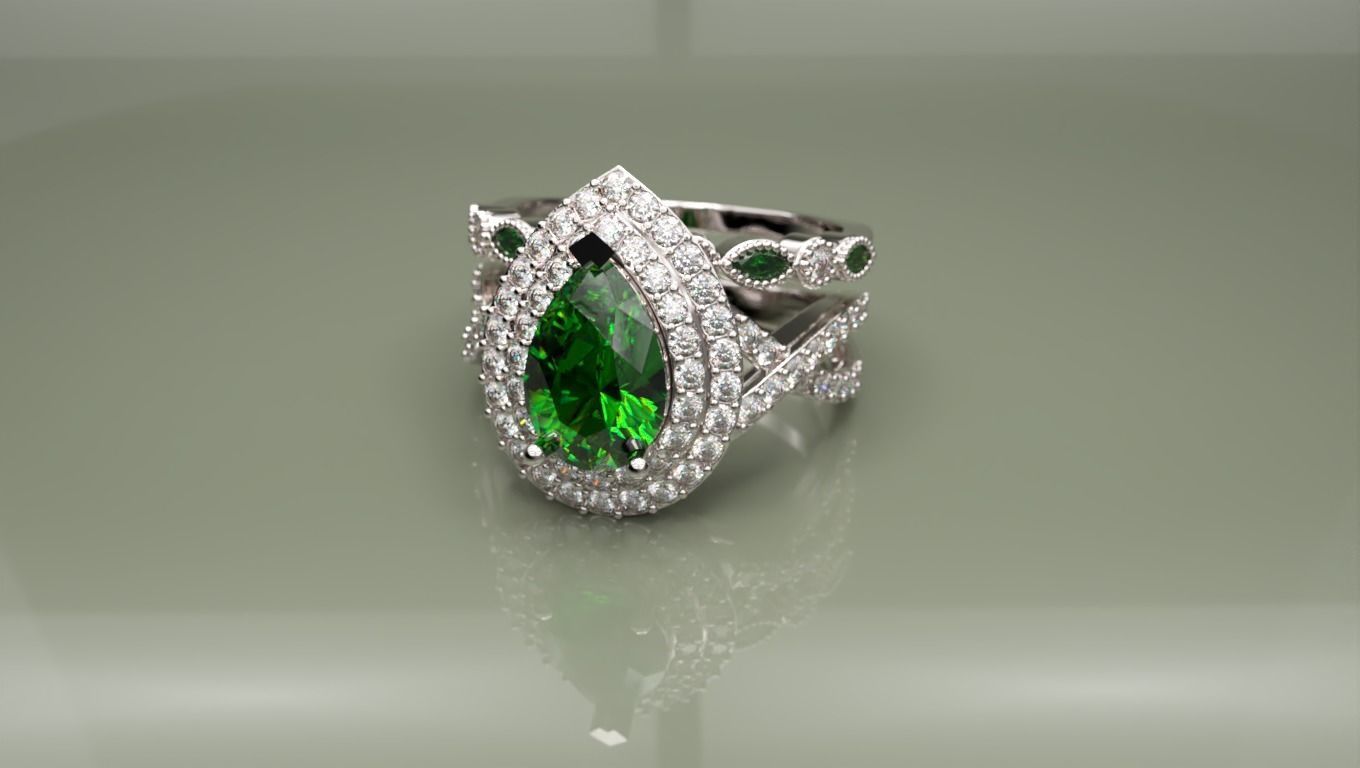 Twist Ring 3D print model_6