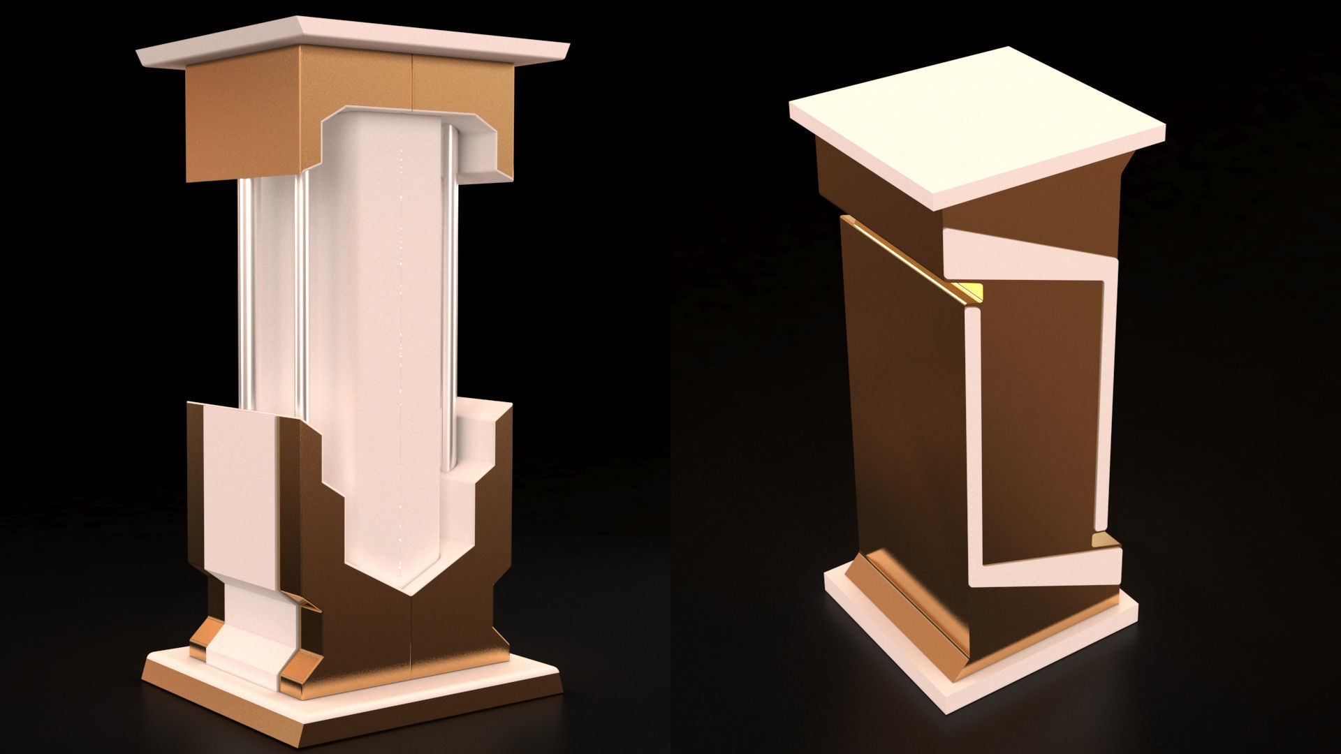 Display Stand 3D model_11