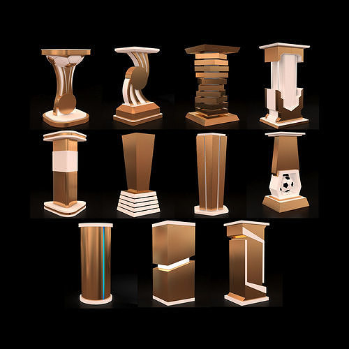 Display Stand 3D model