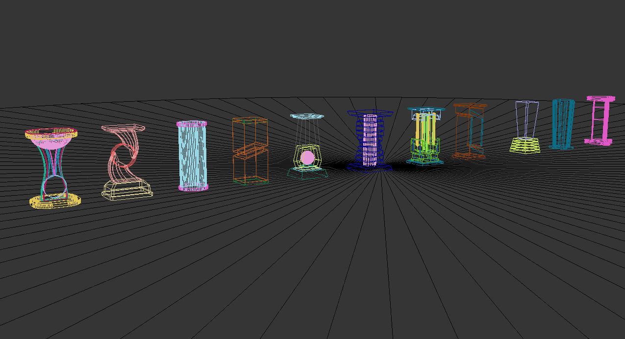 Display Stand 3D model_13