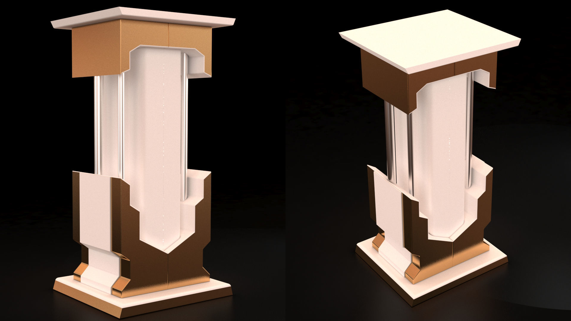Display Stand 3D model_9