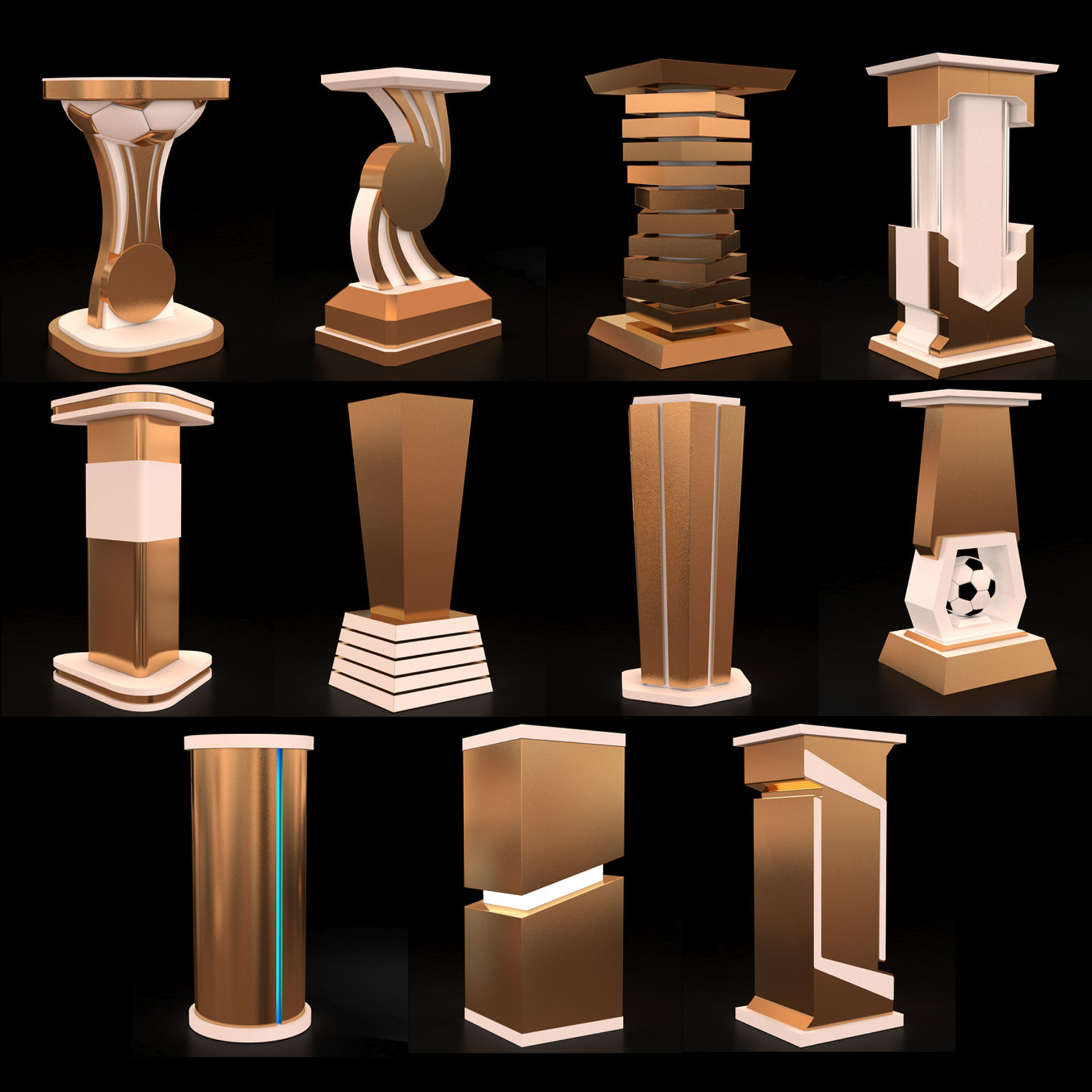 Display Stand 3D model_1