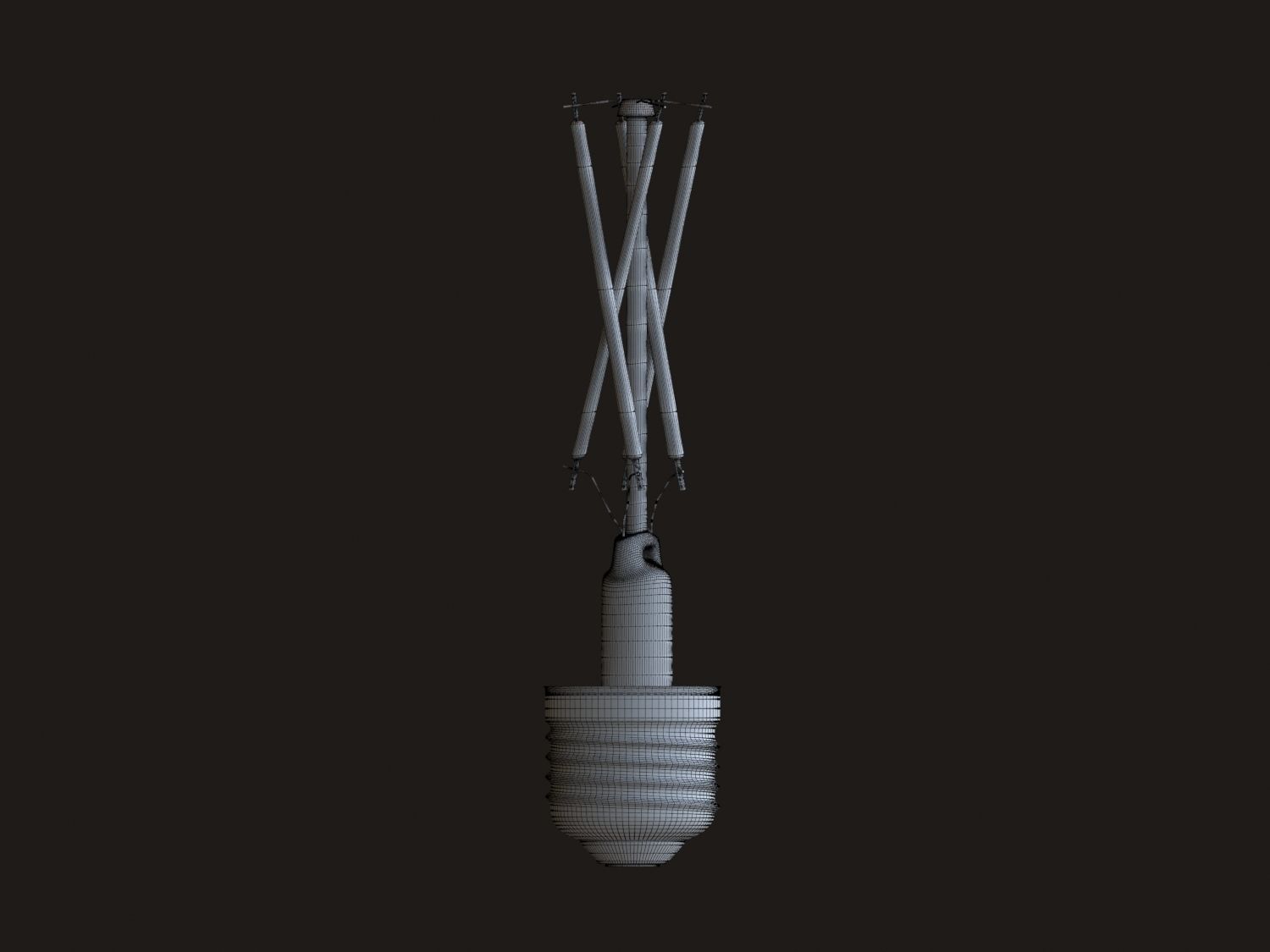 Globe light bulb 3D model_15