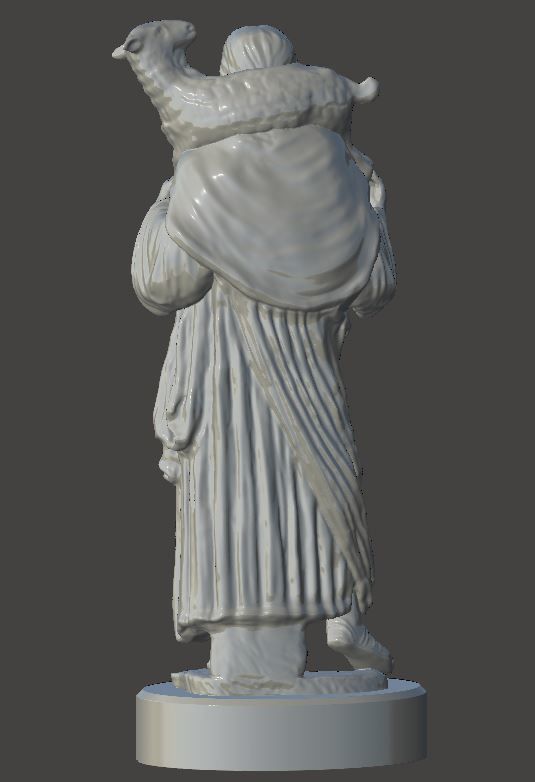 JESUS - El Buen Pastor 3D print model_5