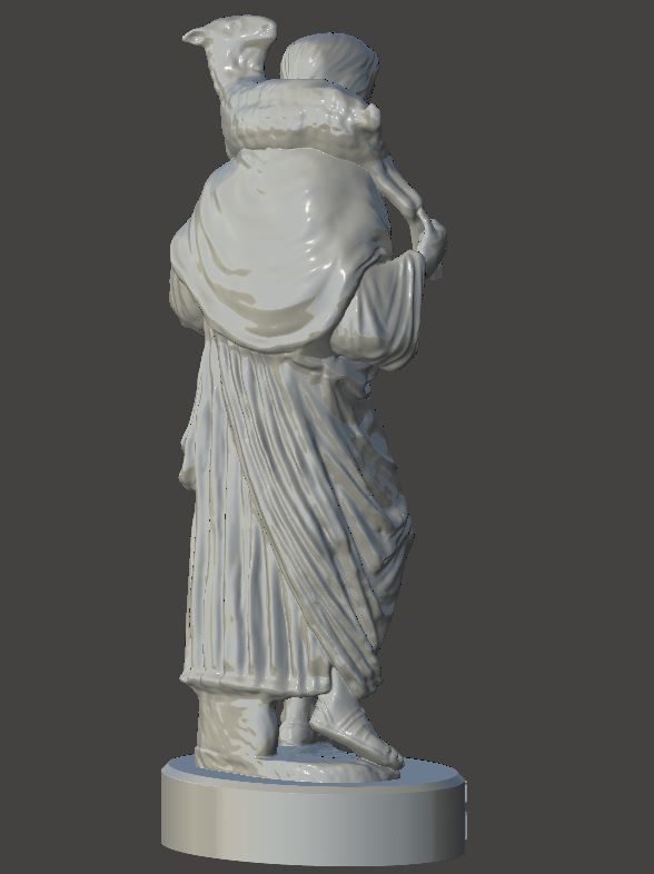 JESUS - El Buen Pastor 3D print model_6