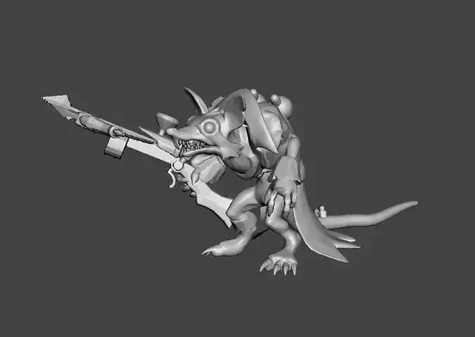 Twitch 3D Model dragon
