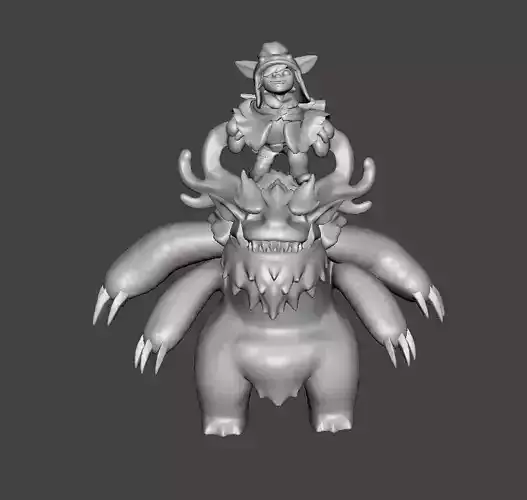 Nunu and Willump 3D Model
