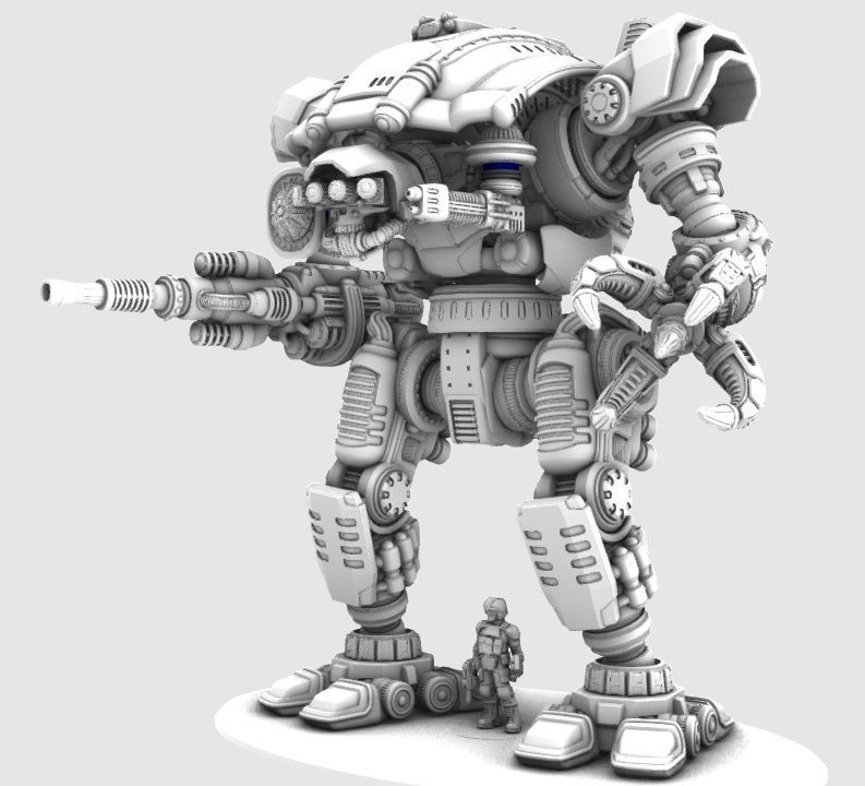 PROJECT MAGGIE-All Files-Full Frame-Weapons-Armor 3D print model_72