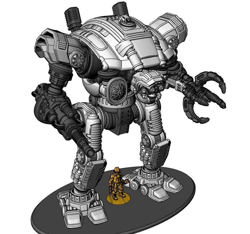 PROJECT MAGGIE-All Files-Full Frame-Weapons-Armor 3D print model_83