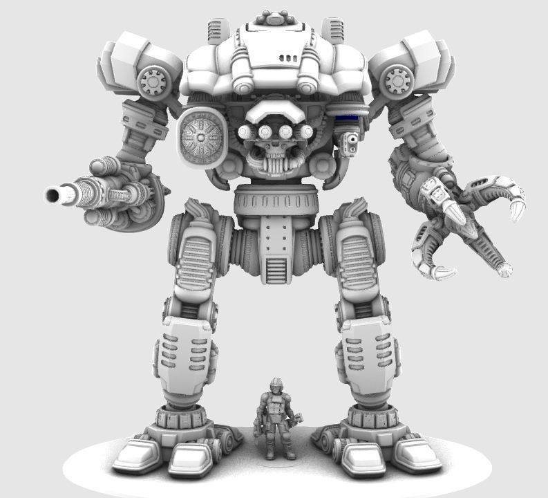 PROJECT MAGGIE-All Files-Full Frame-Weapons-Armor 3D print model_70