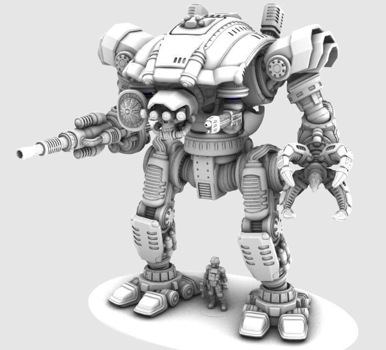 PROJECT MAGGIE-All Files-Full Frame-Weapons-Armor 3D print model_76