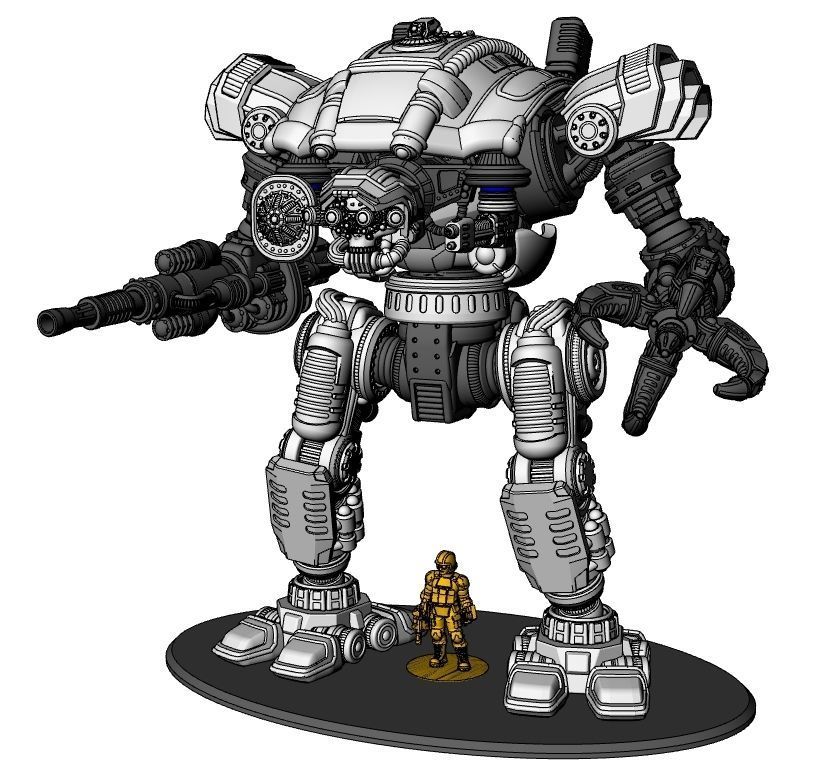 PROJECT MAGGIE-All Files-Full Frame-Weapons-Armor 3D print model_74