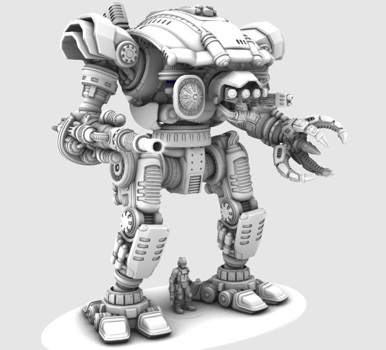 PROJECT MAGGIE-All Files-Full Frame-Weapons-Armor 3D print model_68