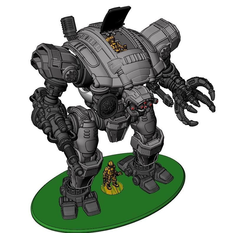 PROJECT MAGGIE-All Files-Full Frame-Weapons-Armor 3D print model_55