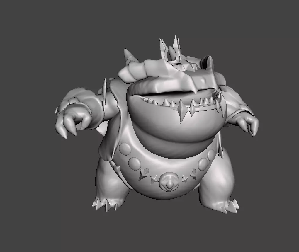 Arcana Tahm Kench 3D Model 3D print model_0