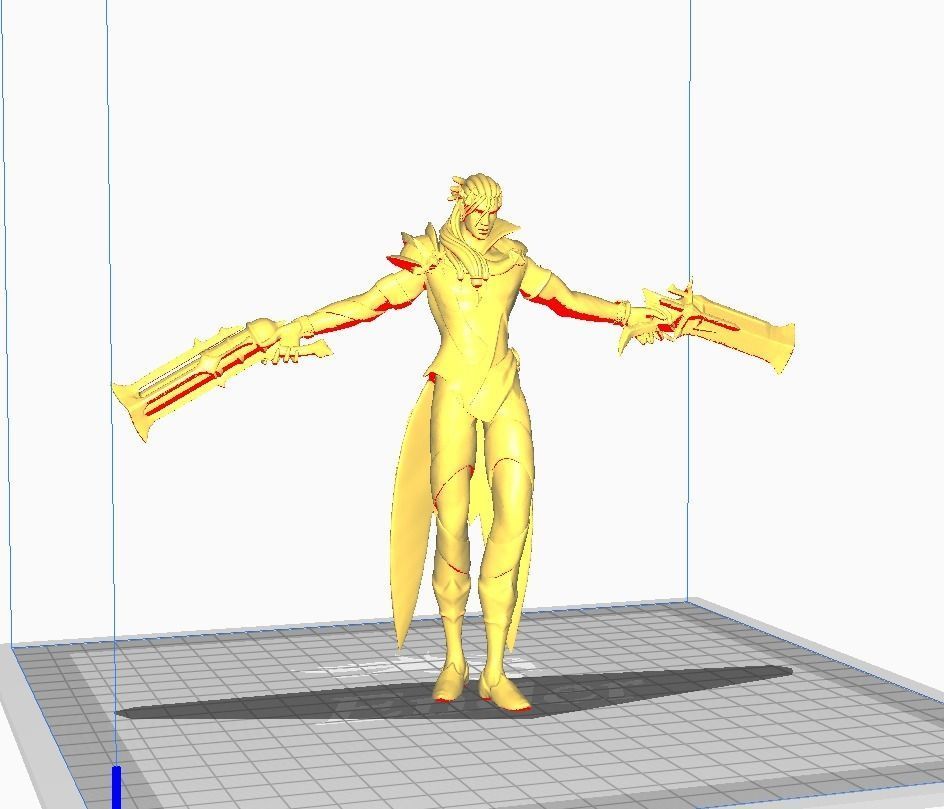 Arcana Lucian 3D Model 3D print model_2