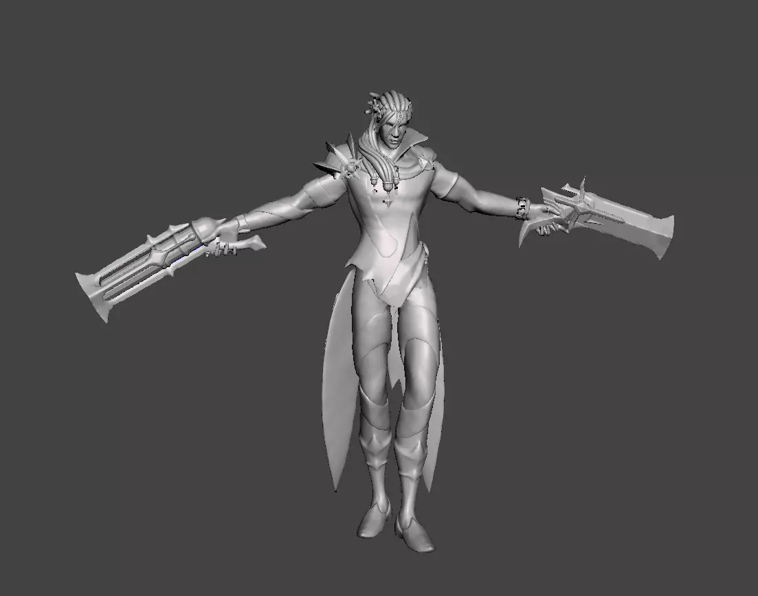 Arcana Lucian 3D Model 3D print model_0