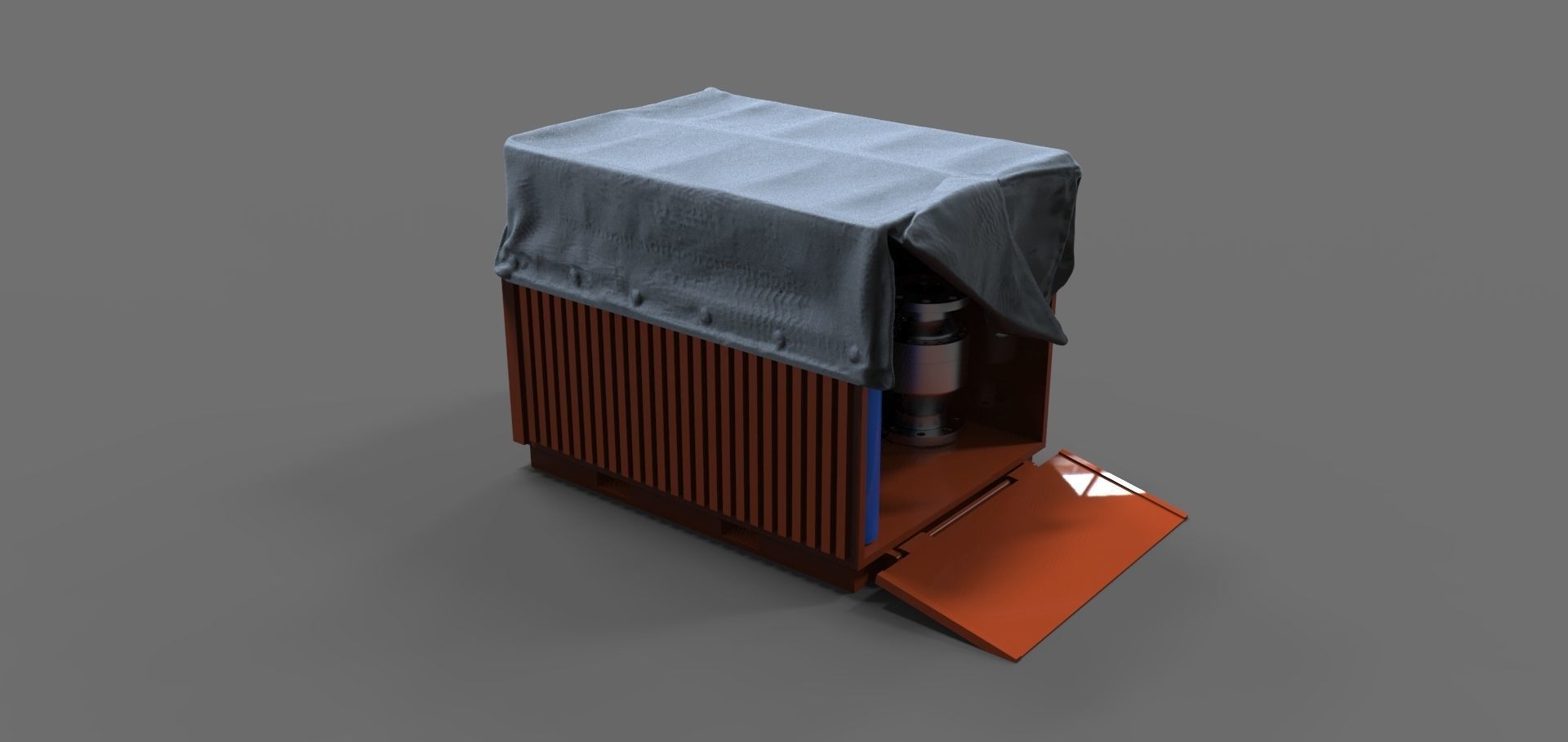 Toolbox Container 3D print model_1