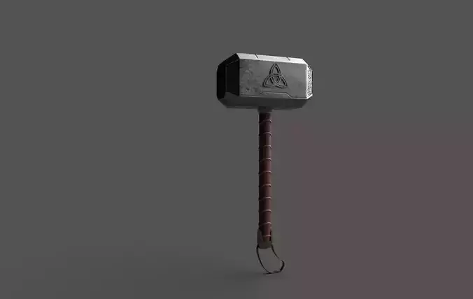 3d model thor hammer