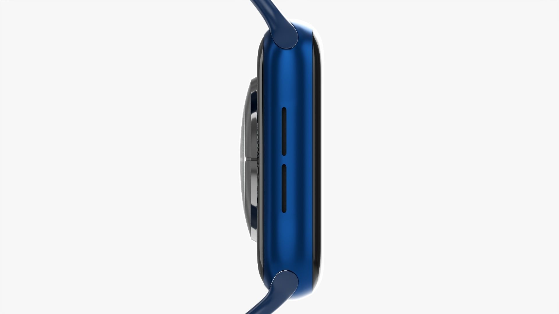Apple Watch Series 6 silicone loop blue 3D model_10