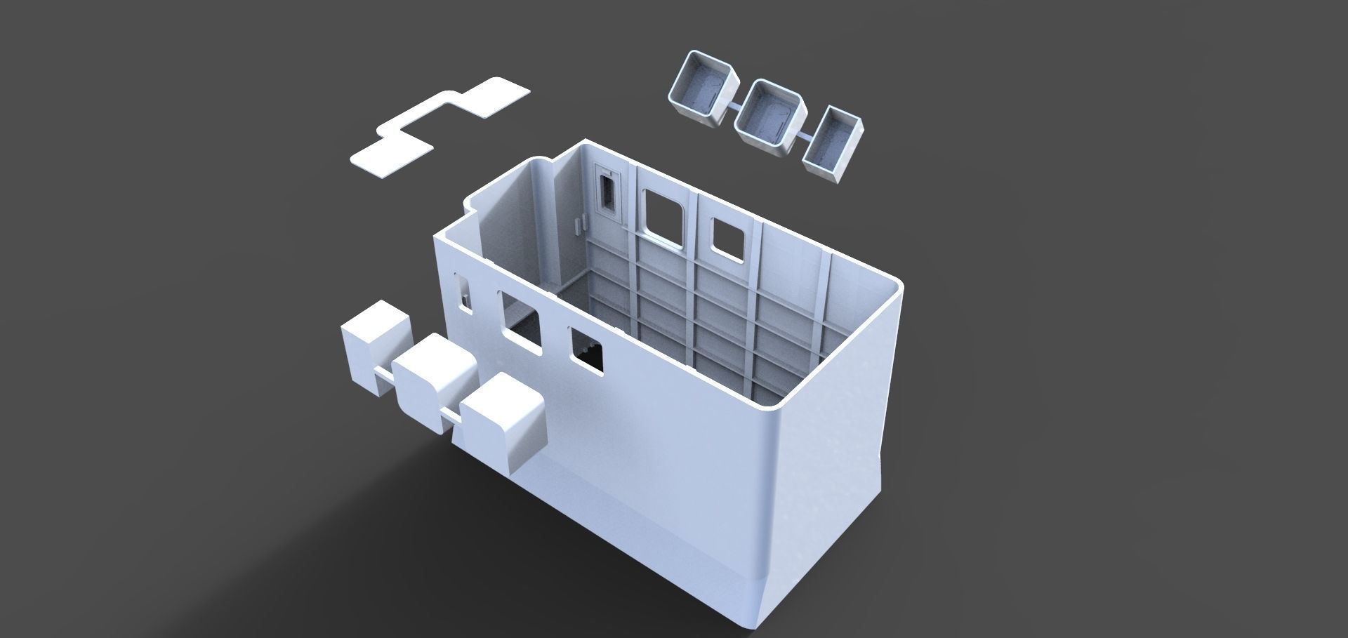 Moonpool for Seabex one 3D print model_1