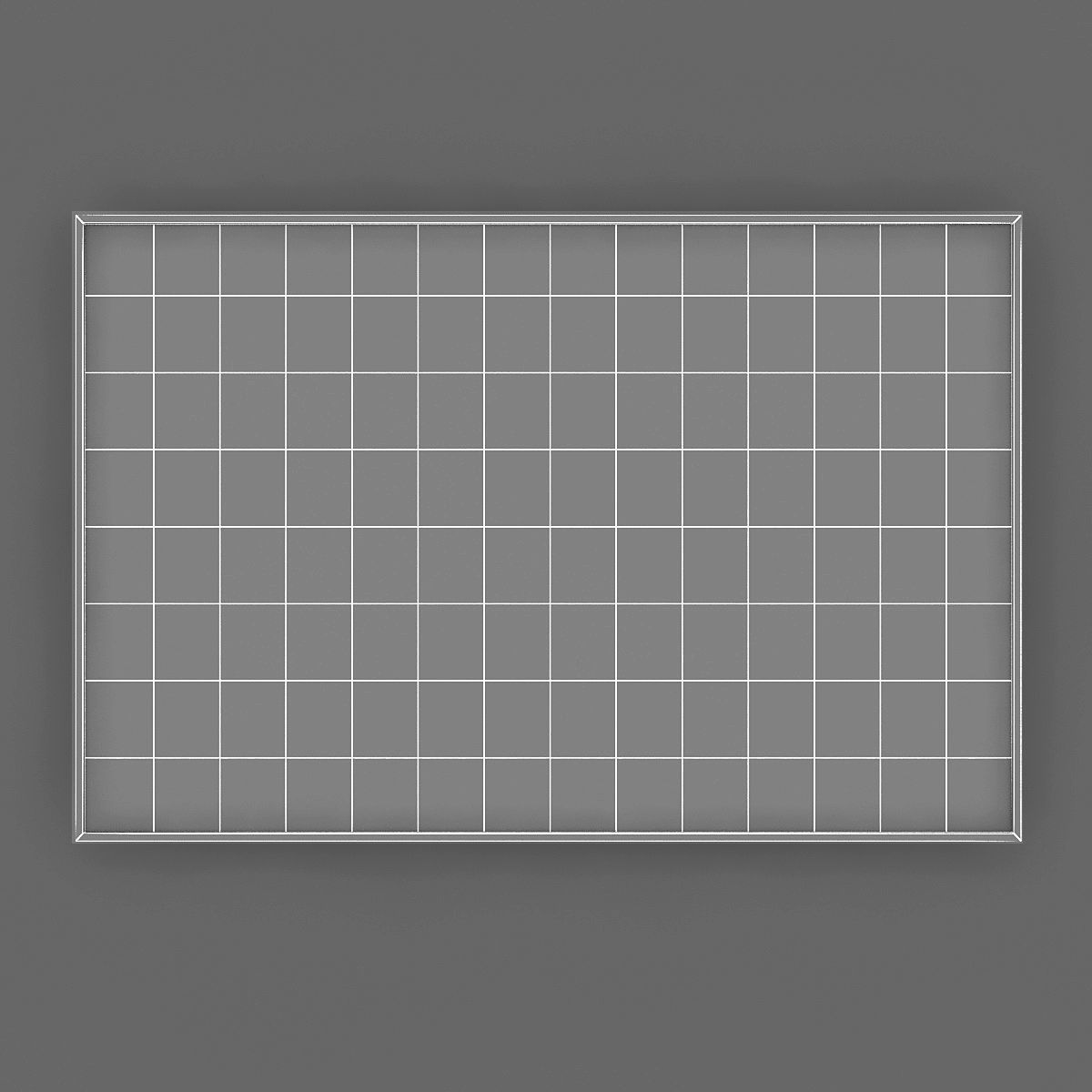 Pictures869 abstract painting gold Low-poly 3D model_4