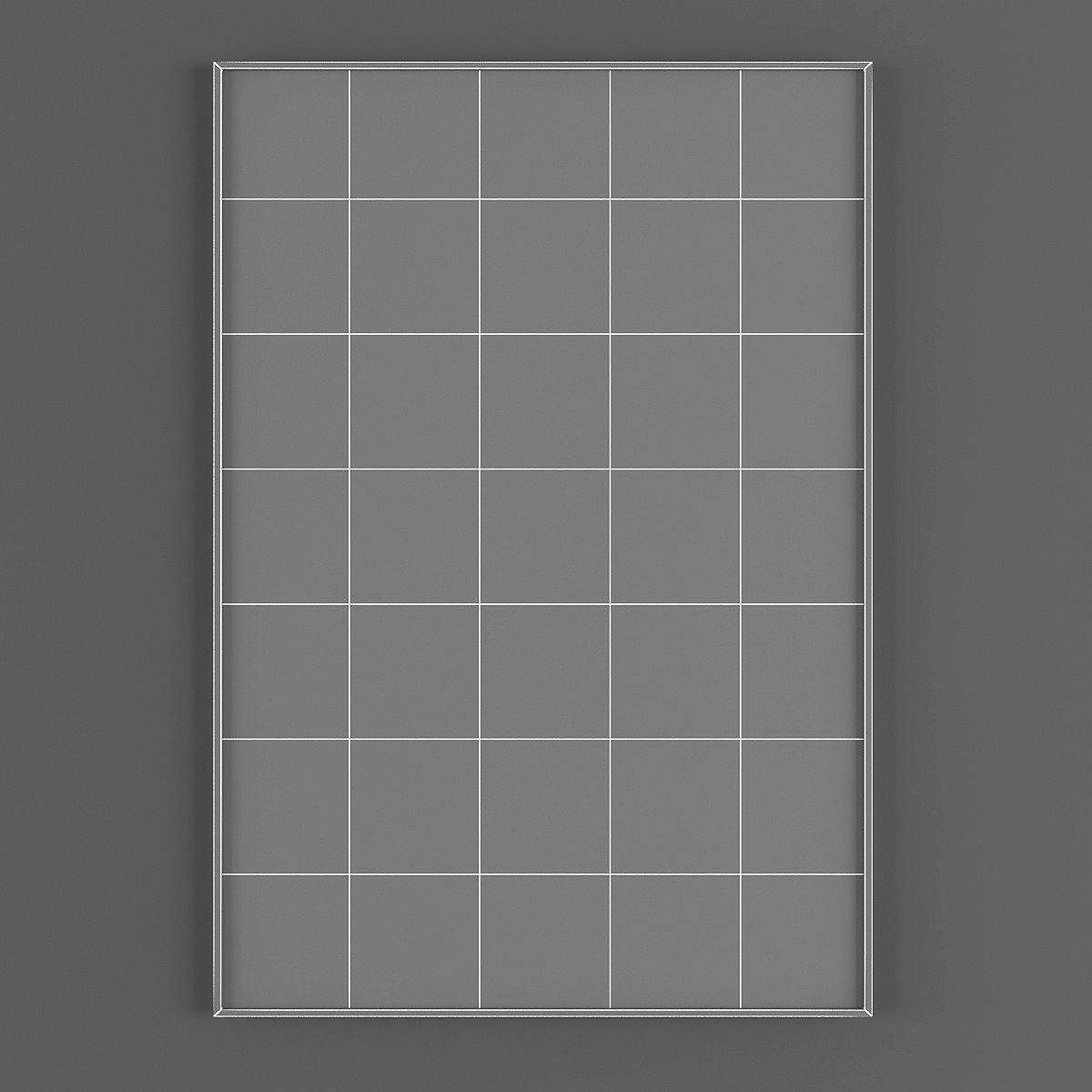 Pictures869 abstract painting gold Low-poly 3D model_3