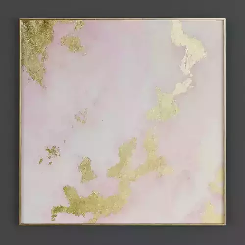 Pictures870 gold abstract painting