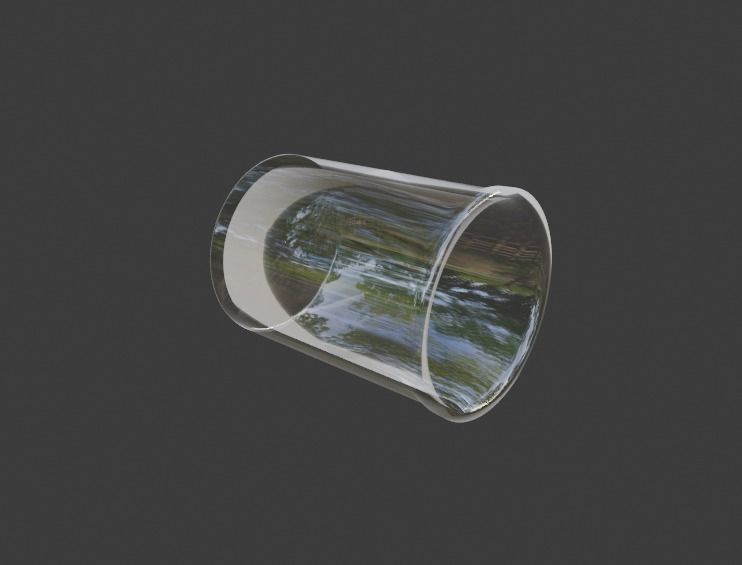 Frosted spray sanitizer bottle Low-poly 3D model_16