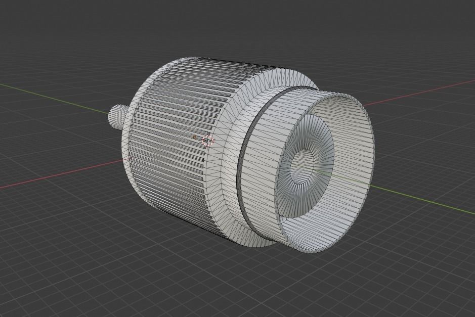 Frosted spray sanitizer bottle Low-poly 3D model_14