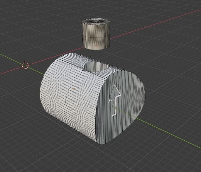 Frosted spray sanitizer bottle Low-poly 3D model_11